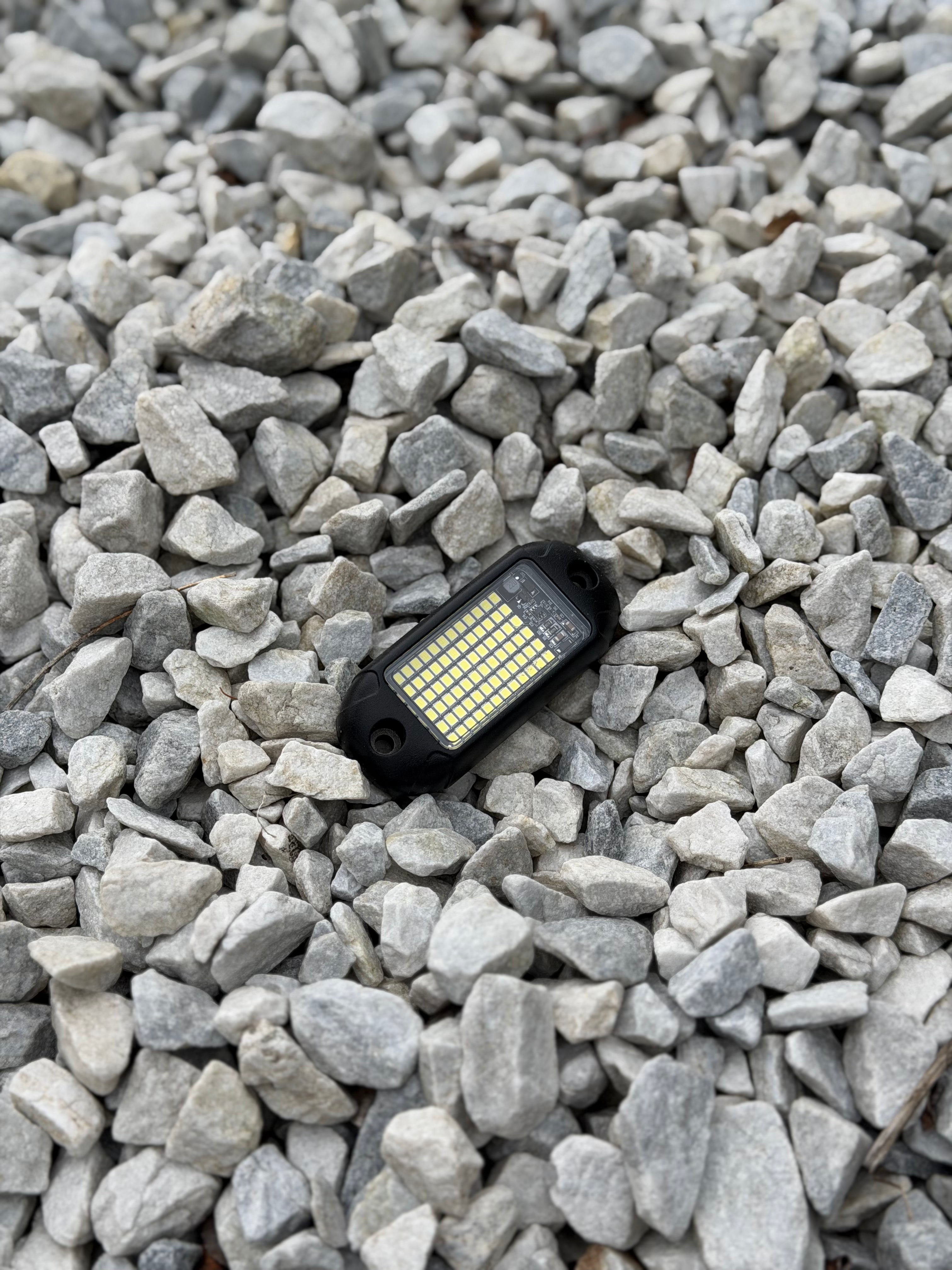 Battery Powered Rock Light